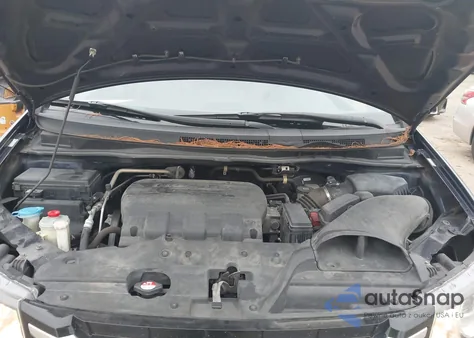 2014 Honda Odyssey Ex-L from USA, damaged, VIN 5FNRL5H68EB138687